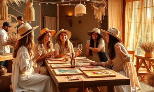 String, Sip & Style: Our Boho Elegance Workshop