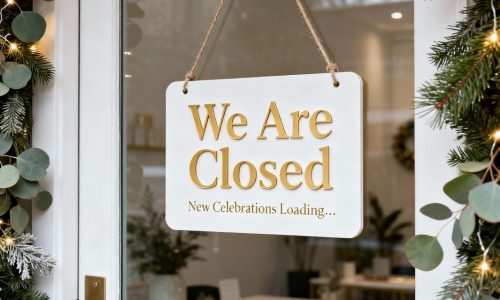 Taking a Festive Pause: Our Holiday Closure Dates